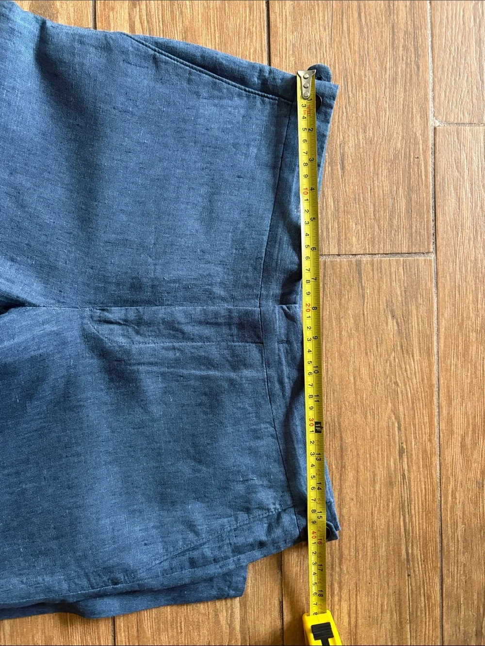 Men's Casual Straight-Leg Pants in Blue